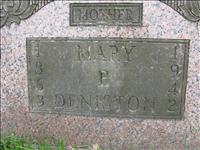 Deniston, Mary E